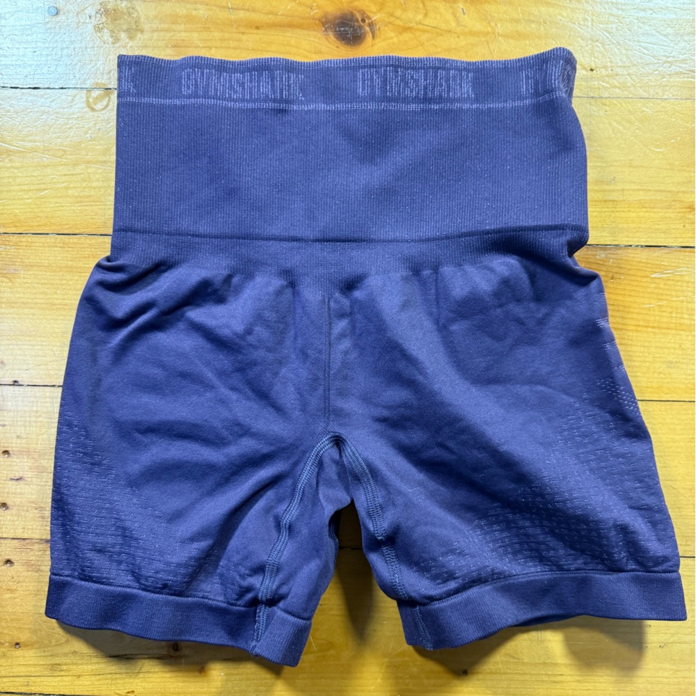 Gym Shark Apex Seamless Shorts Women’s XS Purple Compression NWOT 🔥 - Picture 3 of 6